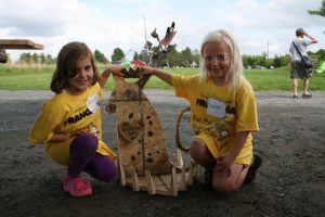 Kids Make Sculpture at Franconia Sculpture Park