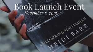 Cold Spring Hallelujah Book Release