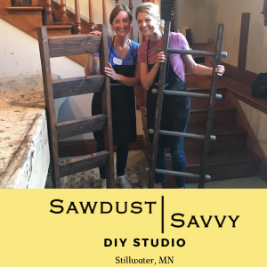 Sawdust Savvy DIY Blanket Ladder Workshop
