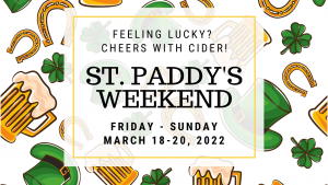 St. Paddy's Celebration | $5 Pints of Green Cider