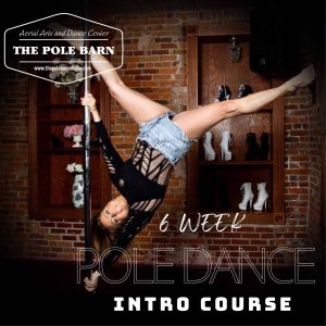 Intro to the fitness of Pole Dance for Beginners 6 week course.