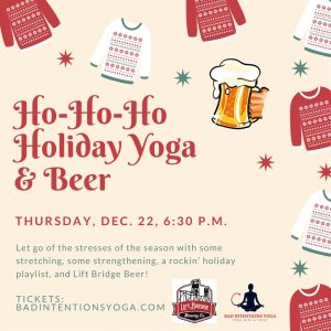 Ho-Ho-Ho Holiday Yoga & Beer