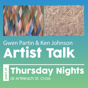 Artist Talk with Gwen Partin & Ken Johnson