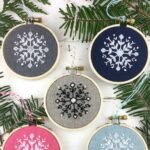 Embroidered Christmas Ornament